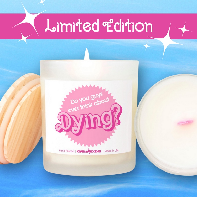 Do You Guys Ever Think About Dying? Pink Wick Candle