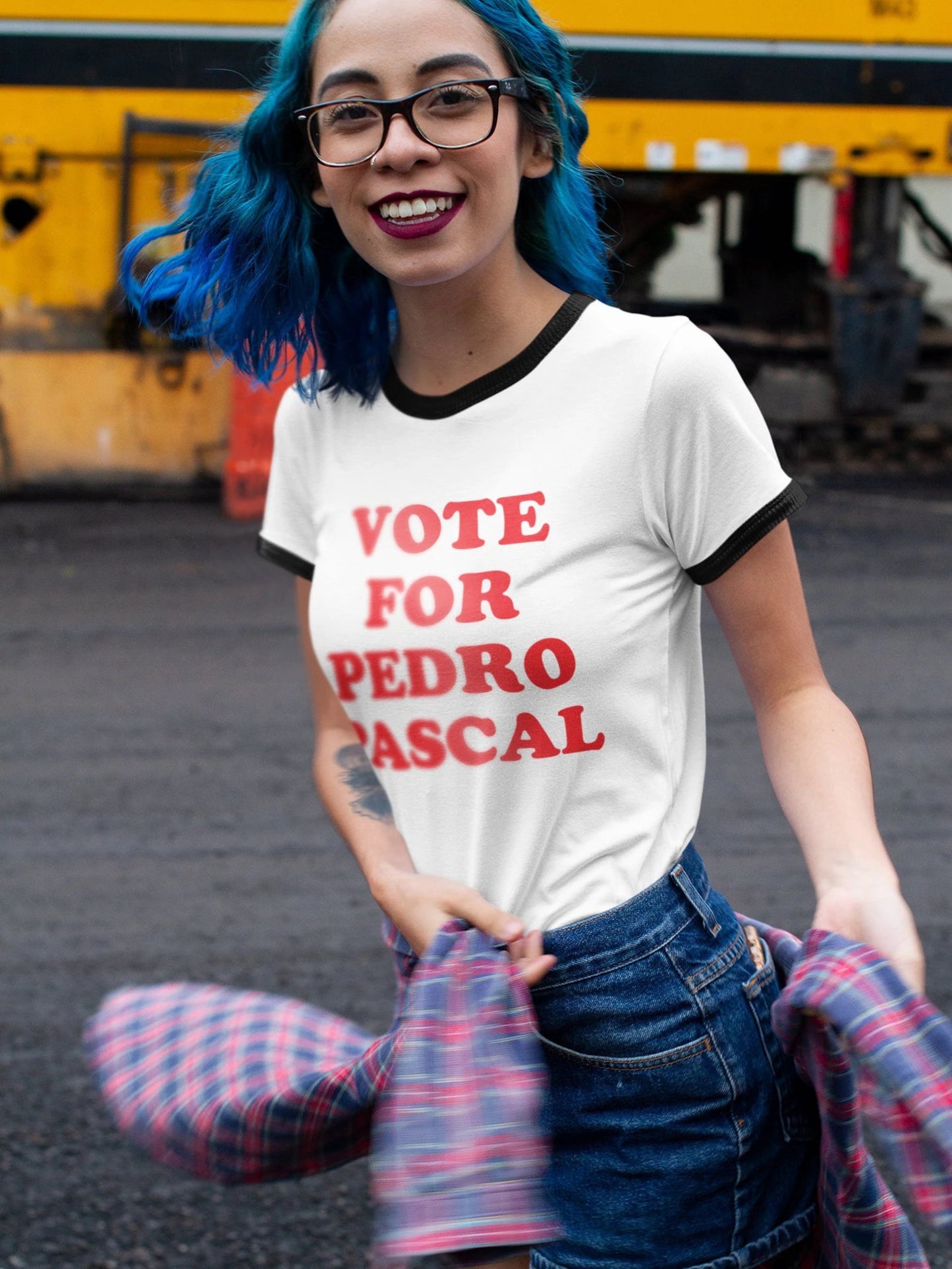 Vote For Pedro Pascal Ringer Tee