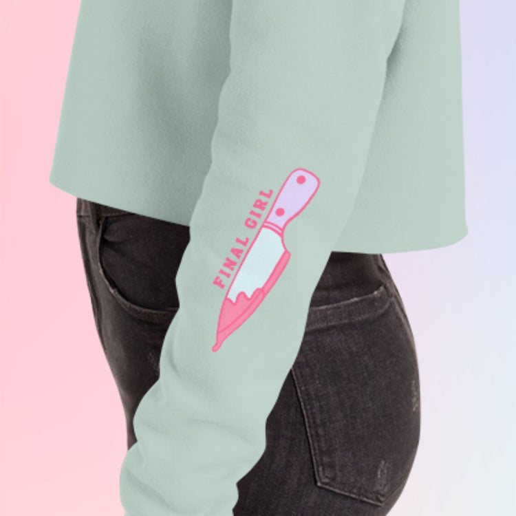 Final Girl Crop Sweatshirt