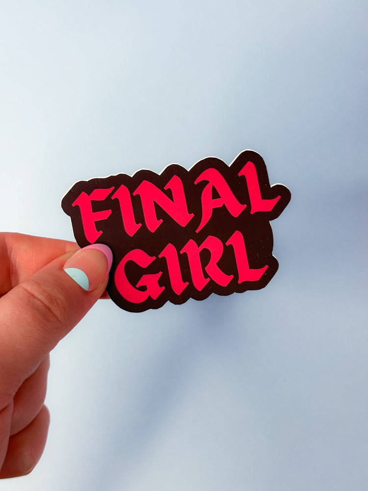 Final Girl Sticker