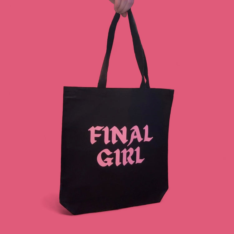 Final Girl Canvas Tote