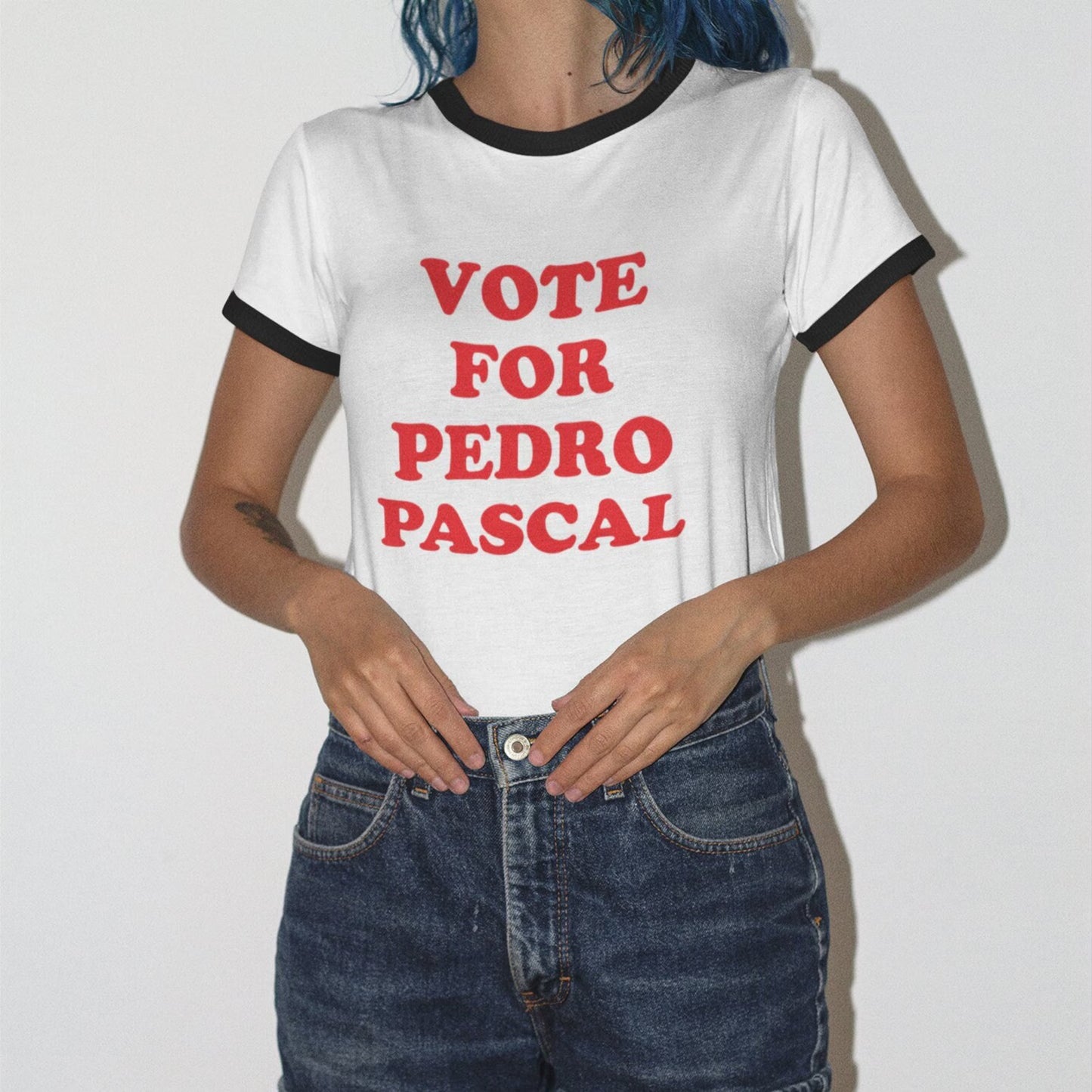 Vote For Pedro Pascal Ringer Tee