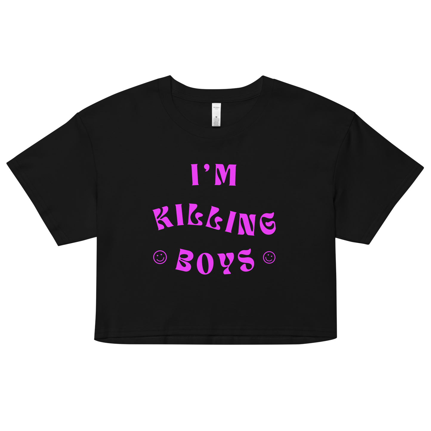 I'm Killing Boys Crop Top