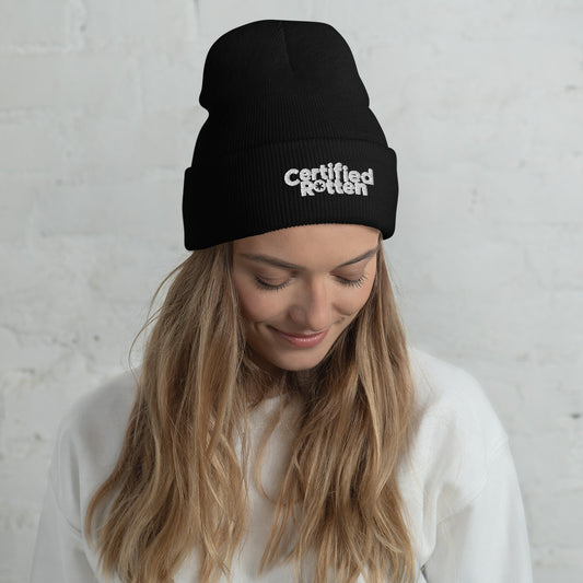 Certified Rotten Cuffed Beanie