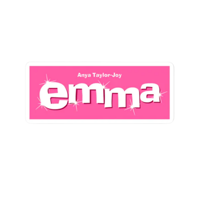 Clueless Emma Sticker