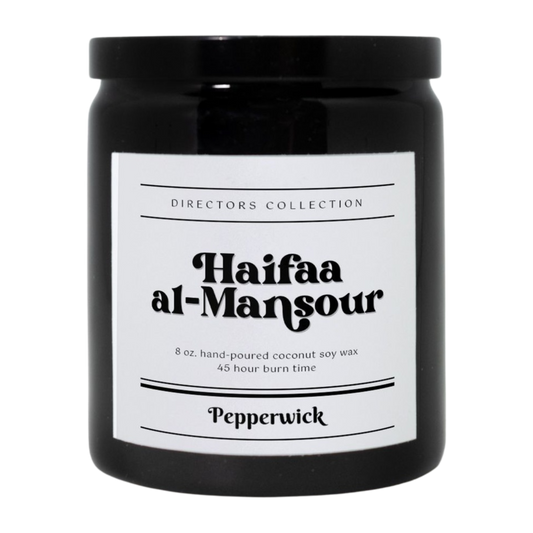 Haifaa al-Mansour Scented Candle | Female Directors Collection